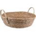 Mand, zeegras, 10cm, rond, naturel