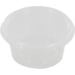 Behälter, PP, 80ml, Ø72mm, incl. deckel, kunststoffcup, 35mm, transparent