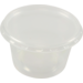 Behälter, PP, 100ml, Ø72mm, incl. deckel, kunststoffcup, 44mm, transparent