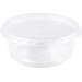 Behälter, PP, 200ml, Ø101mm, ripple-Cup, transparant