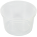 Bak, PP, 500ml, Ø115mm, transparant