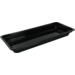 Container, Recycled PET, sushi tray, 212x91x21mm, black