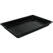 Barquette, PET recyclé, sushitray, 212x143x22mm, noir