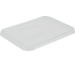 Couvercle, gobelet en plastique, PET, rectangulaire, 180x135x eau de roche