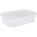 Container, PP, 500ml, kilo container, 187x46mm, transparent