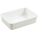 Barquette, PS, 500ml, barquette kilo, 180x135x45mm, blanc