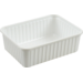 Behälter, PS, 1000ml, kiloschale, 180x135x60mm, weiß