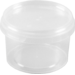 Cup, met deksel, 280ml, Ø 95mm, pP, transparant