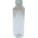 Flasche, pET-Flasche, Recyceltes PET, ohne Kappe, 500ml, transparent