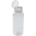 Fles, petfles, Gerecycled PET, met vaste dop, 250ml, transparant