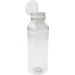 Bottle, pET bottle, Recycled PET, with fixed cap, 330ml, transparent