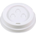 Lid, lid - to-go, PS, round, white