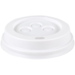 Couvercle, lid - to-go, PS, ronde, Ø80mm, blanc