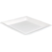 Biodore Bord, vierkant, 1-vaks, karton, 23x23cm, wit