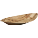 Depa® Plate, oval, 1 compartment, palm leaves , 28x15cm, natural