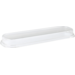 Deksel, Gerecycled PET, 255x54x23mm, transparant