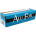 Folie, aluminiumfolie, op rol, Aluminium, 30cm, 125m, 14my, zilver