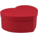 Emballage cadeau, Heart Shape, carton, 20x25x10cm, rouge