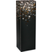  Boîte à bouteille, Party Spot-On, carton ondulé, 1 bouteille, 93x93x330mm, zwart/wit/goud