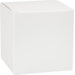  Emballage cadeau, carton, 10x10x10cm, blanc