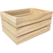 Beer crate, 6 bottles , 20.5x14.5x10.3cm, wood, natural