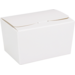 Ballotin, karton + PP, 150gr, 89x60x55mm, wit/goud