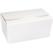 Ballotin, carton + PP, 750gr, 152x89x75mm, blanc/or