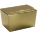 Ballotin, karton + PP, 150gr, 89x60x55mm, goud/wit