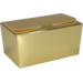 Ballotin, carton + PP, 375gr, 125x73x62mm, or/blanc