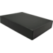  Gift box, cardboard, 390x290x70mm, magnetic closure, black