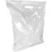 Tasche, LDPE, dKT, 37x44cm, tragetasche, weiß