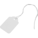 Label, Hanging tags, cardboard, 28x43mm, white