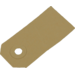 SendProof® Étiquette de prix carton, Papier, 100x51mm, brun