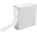 Etiket, Sluitetiket, vinyl, permanent, ∅32mm, transparant