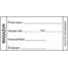 Label, papier, 35x75mm, wit