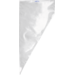 Spuitzak, comfort clear, 59x28cm, 75my, LDPE, transparant