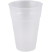 Verre, verre à bière, reusable, pP, 350ml, 116mm, transparent