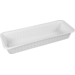 Barquette, PS, A18, barquette, 205x76x31mm, blanc
