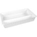 Bak, PS, A24, 2-vaks, snackbak, 202x120x30mm, wit