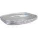 Depa Schaal, cateringschaal, aluminium, ovaal, 350x245x21mm, zilver