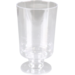 Glas, weinglas, op voet, pS, 150ml, glasklar
