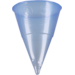 Watercone, 115ml, Ø70.3mm, 105mm, pP, ijsblauw