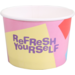 Depa®, Ice-cream tub, Refresh, Cardboard + PE, 200ml, 8oz, 