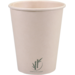 Depa, Gobelet, Papier bambou + PE, 250ml, 8oz, Ø80mm, marron clair