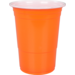 Depa®, Party cup, PP, 400ml, 16oz, 115mm, orange 