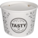Container, Cardboard + PE, 1890ml, TASTY, incl. lid, foodbucket, white