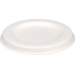 Depa Deksel, Bagasse (suikerrietpulp), rond, wit