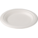 Depa Assiette, ronde, non compartimentée, bagasse (pulpe de canne à sucre), Ø15cm, blanc