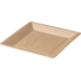 Depa Bord, vierkant, 1-vaks, karton, 18x18cm, bruin