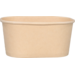 Cup, 250ml, 108x80mm, 50mm, bamboepapier + PP, 